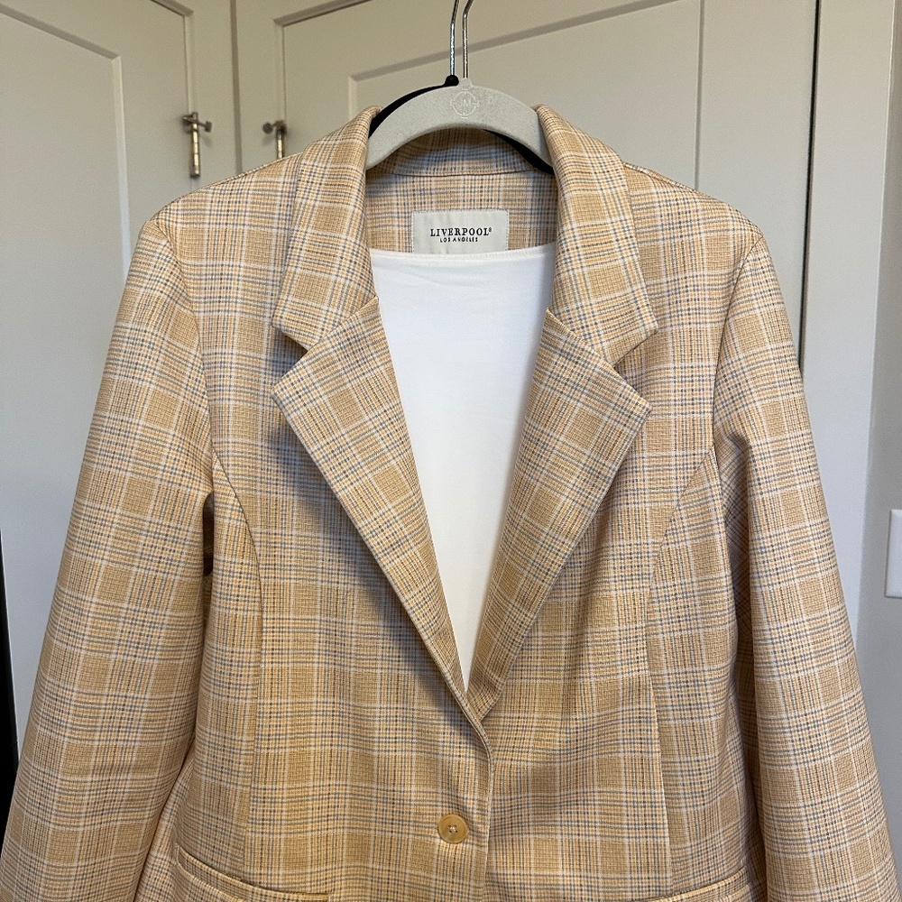 Liverpool Plaid Jacket - New without tags.  Excellent condition.